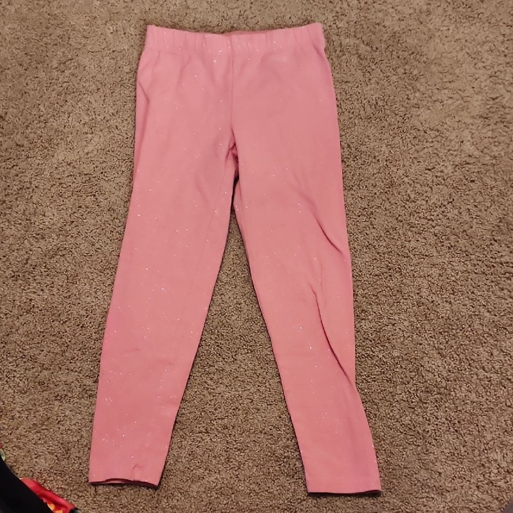 Falls Creek Pink Sparkle Kids Leggings